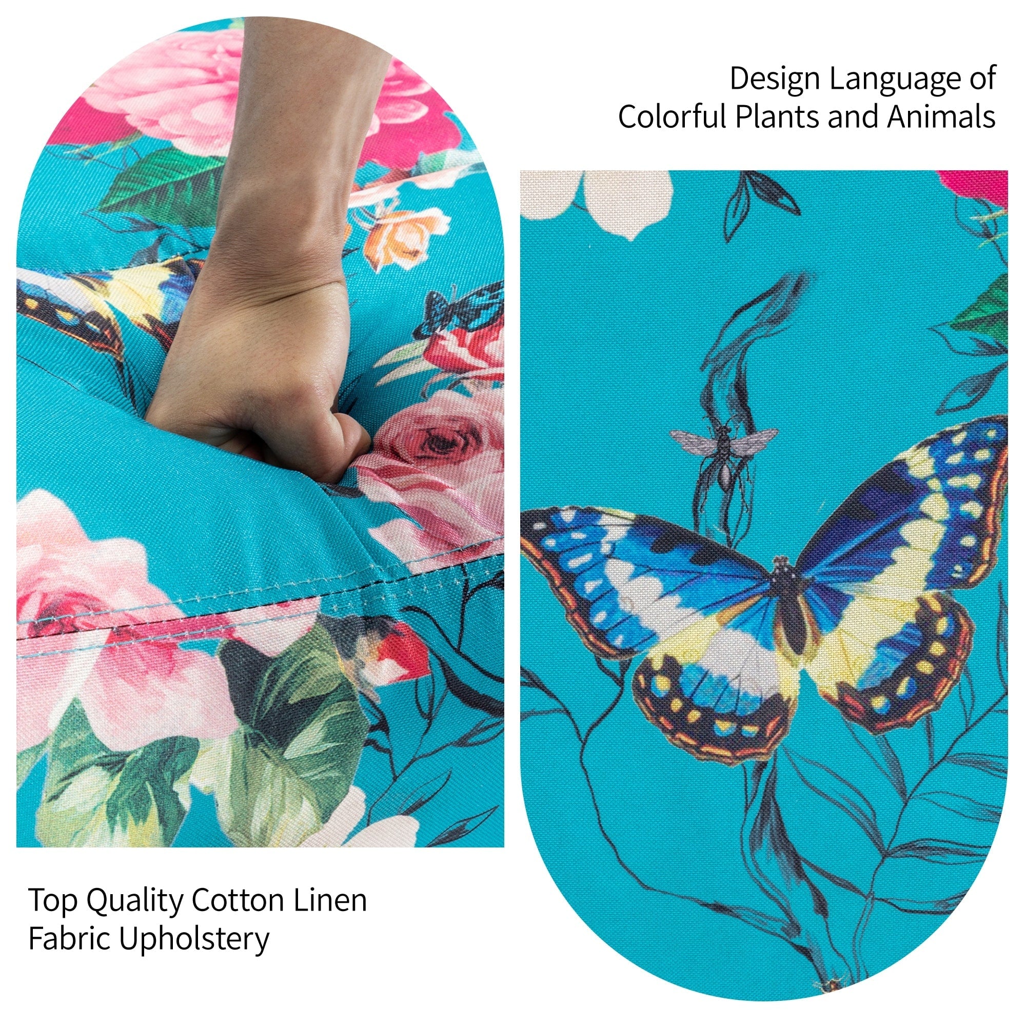 2er-Set 2er-Set Drehsessel mit manueller Rückenlehnenverstellung und 29 Zoll Breite