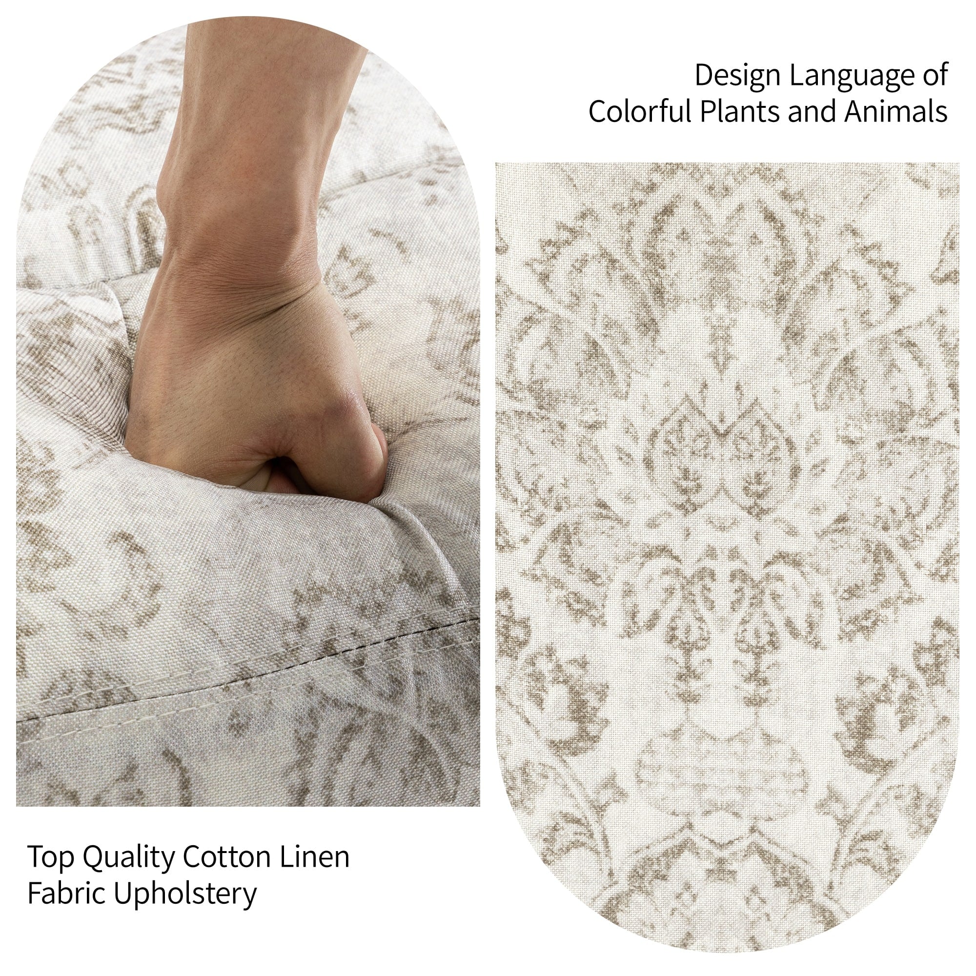 2er-Set 2er-Set Drehsessel mit manueller Rückenlehnenverstellung und 29 Zoll Breite