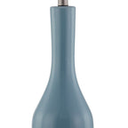 28,5 cm Keramik-Tischlampen-Set mit USB-Anschluss (2er-Set)