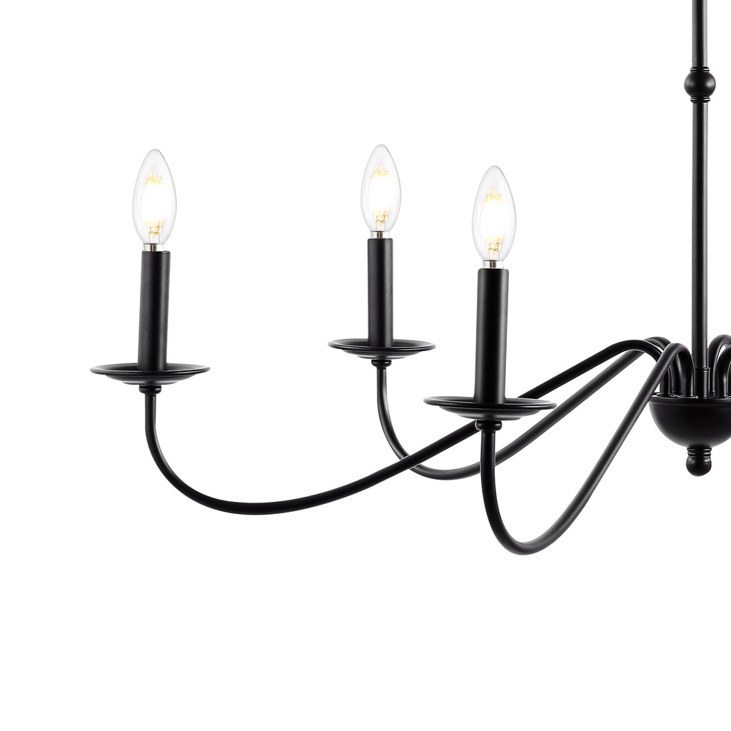 34,75 € 6-flammiger LED-Kronleuchter aus Eisen, von JONATHAN Y