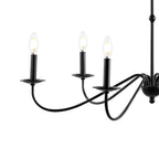 34,75 € 6-flammiger LED-Kronleuchter aus Eisen, von JONATHAN Y