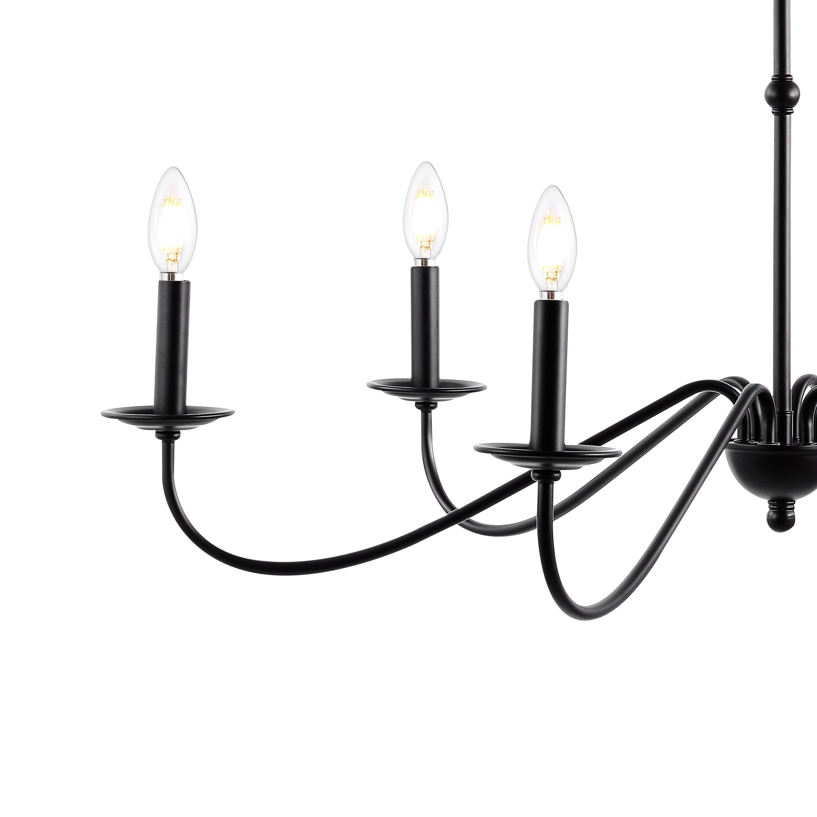 34,75 € 6-flammiger LED-Kronleuchter aus Eisen, von JONATHAN Y