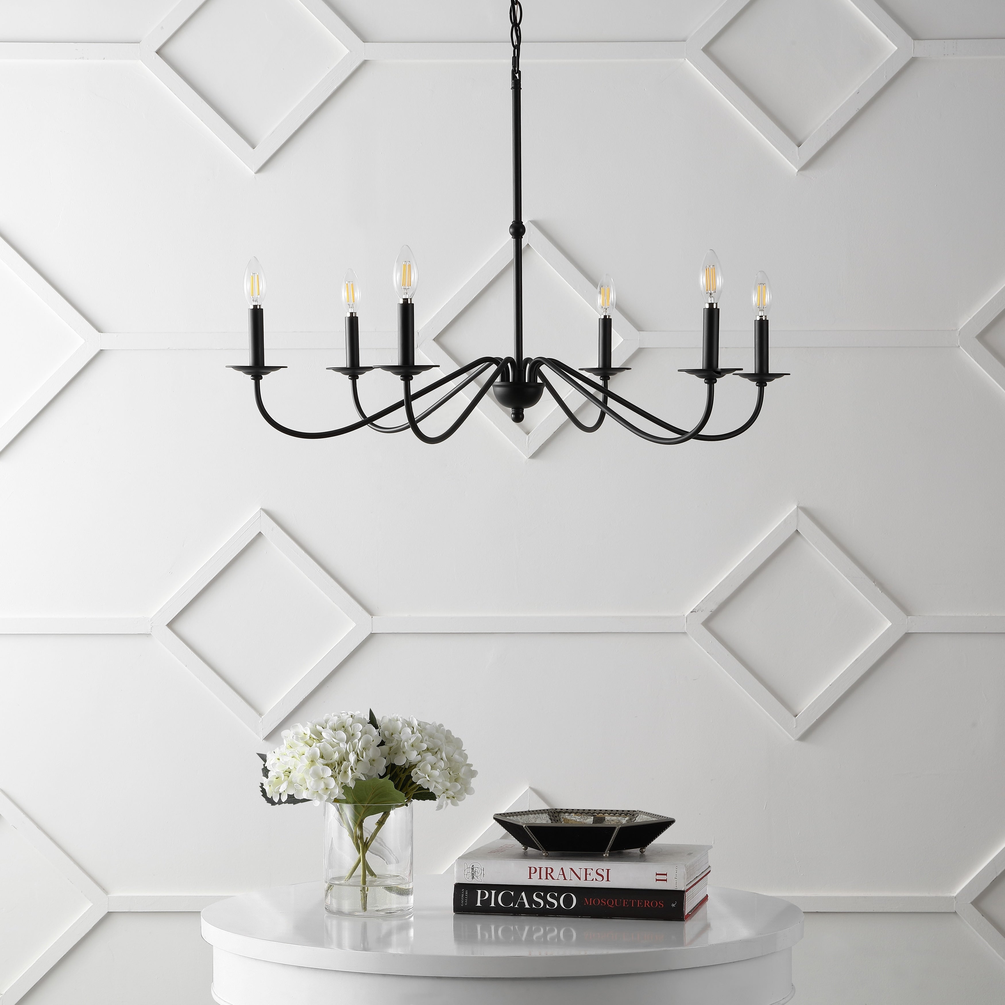 34,75 € 6-flammiger LED-Kronleuchter aus Eisen, von JONATHAN Y