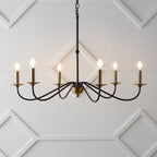 34,75 € 6-flammiger LED-Kronleuchter aus Eisen, von JONATHAN Y