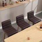 26/29 Barhocker/Tresenhocker aus Kunstleder, drehbar, 2er-/3er-Set