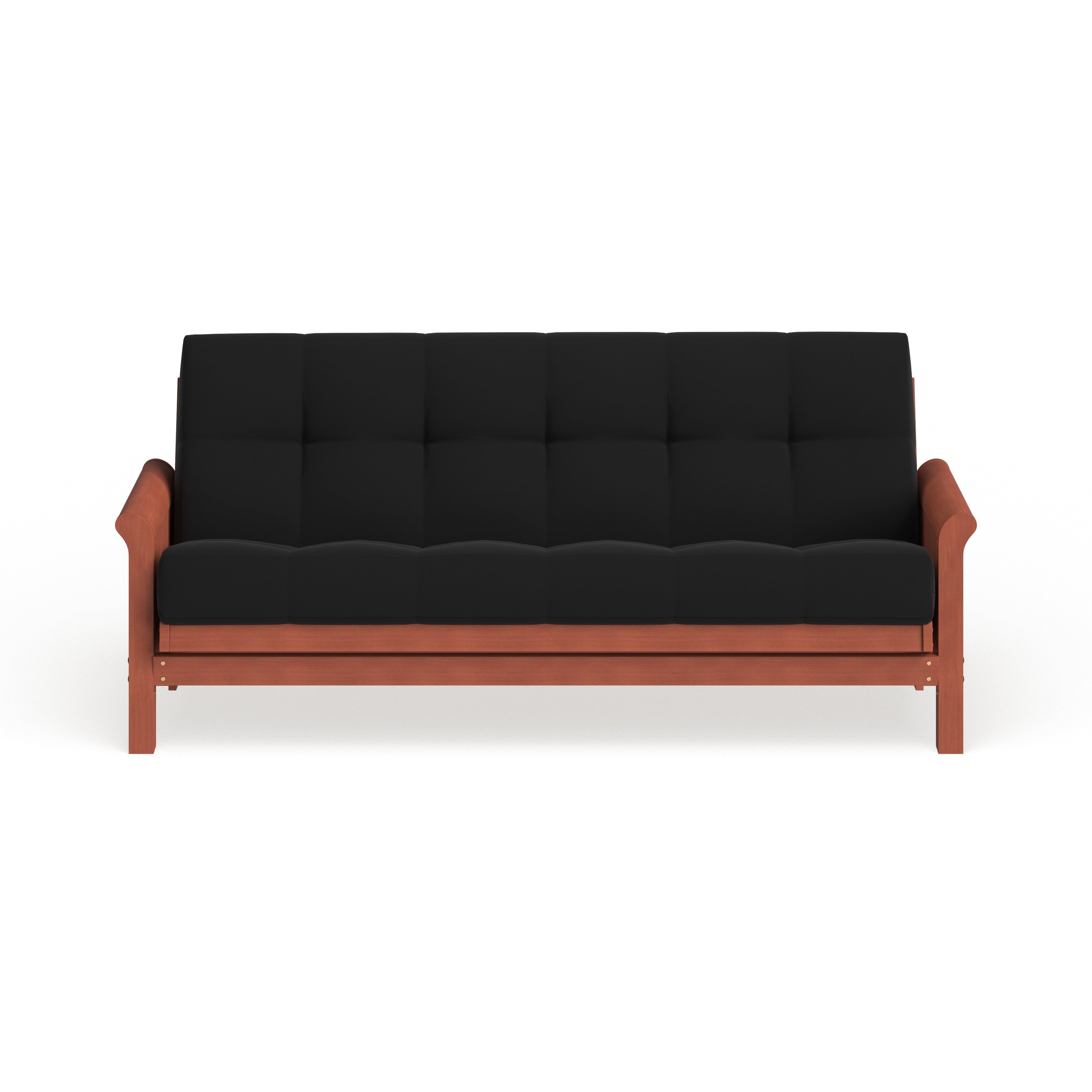 10 Zoll dicke Futonmatratze aus Twill (Einzel-, Doppel- oder Queensize)