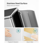 Doppelter Mülleimer, 2 x 8-Gallonen-Mülleimer