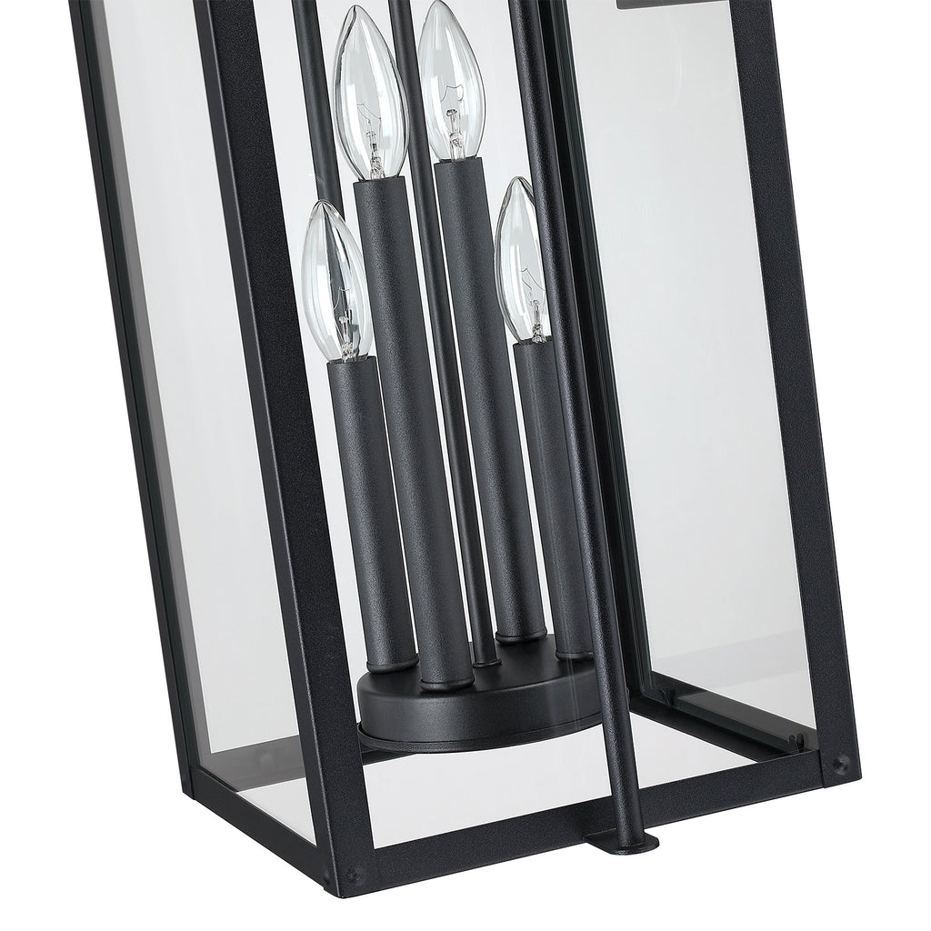 Brits Schwarze Außenwandlaterne