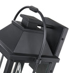 Brits Schwarze Außenwandlaterne