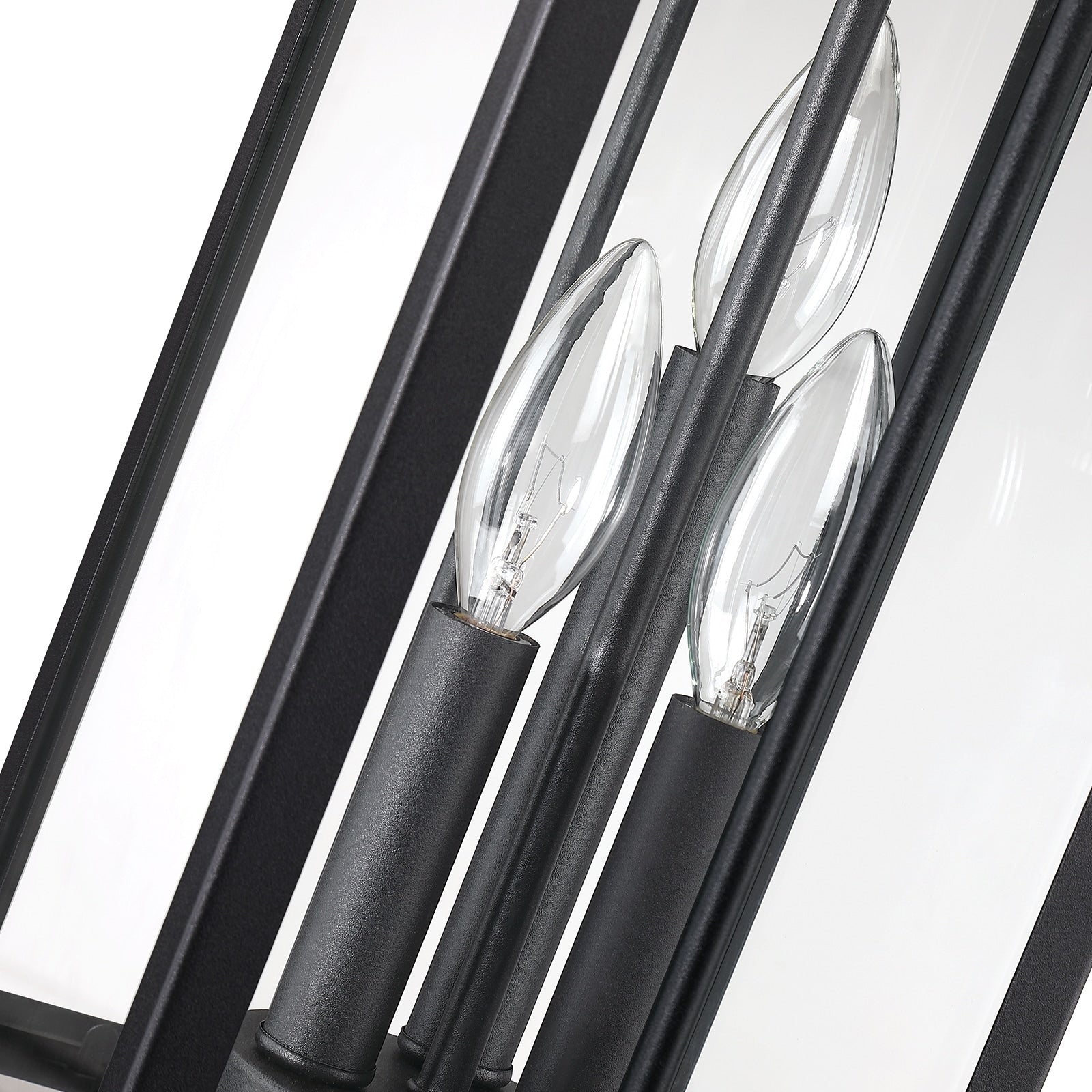 Brits Schwarze Außenwandlaterne