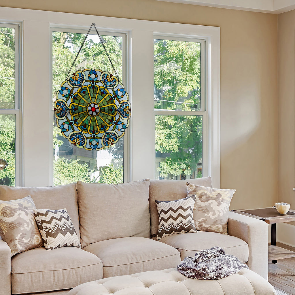 22 H Viktorianisches Buntglasfenster von River of Goods