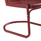 Crosley Tulip 3-teiliges Bistro-Set für den Außenbereich – 98 cm B x 29 cm T x 32,88 cm H