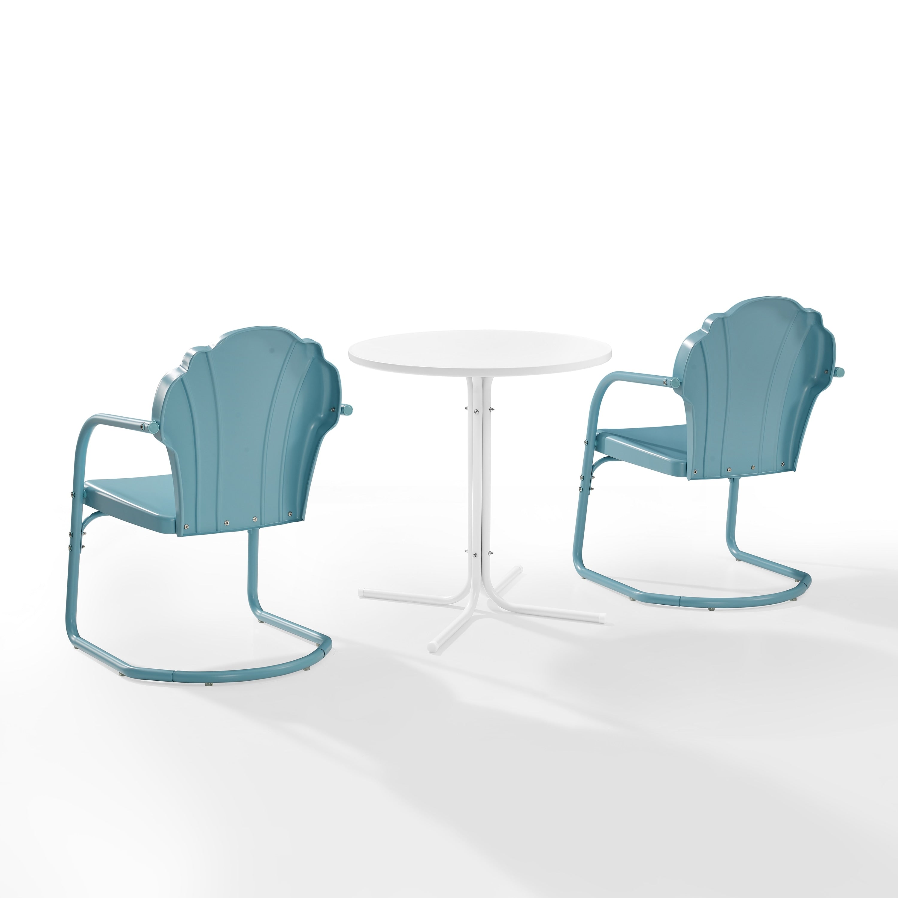 Crosley Tulip 3-teiliges Bistro-Set für den Außenbereich – 98 cm B x 29 cm T x 32,88 cm H