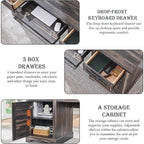 60 Schreibtische im Landhausstil, Schreibtische aus Holz für das Homeoffice, Computertische