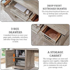 60 Schreibtische im Landhausstil, Schreibtische aus Holz für das Homeoffice, Computertische