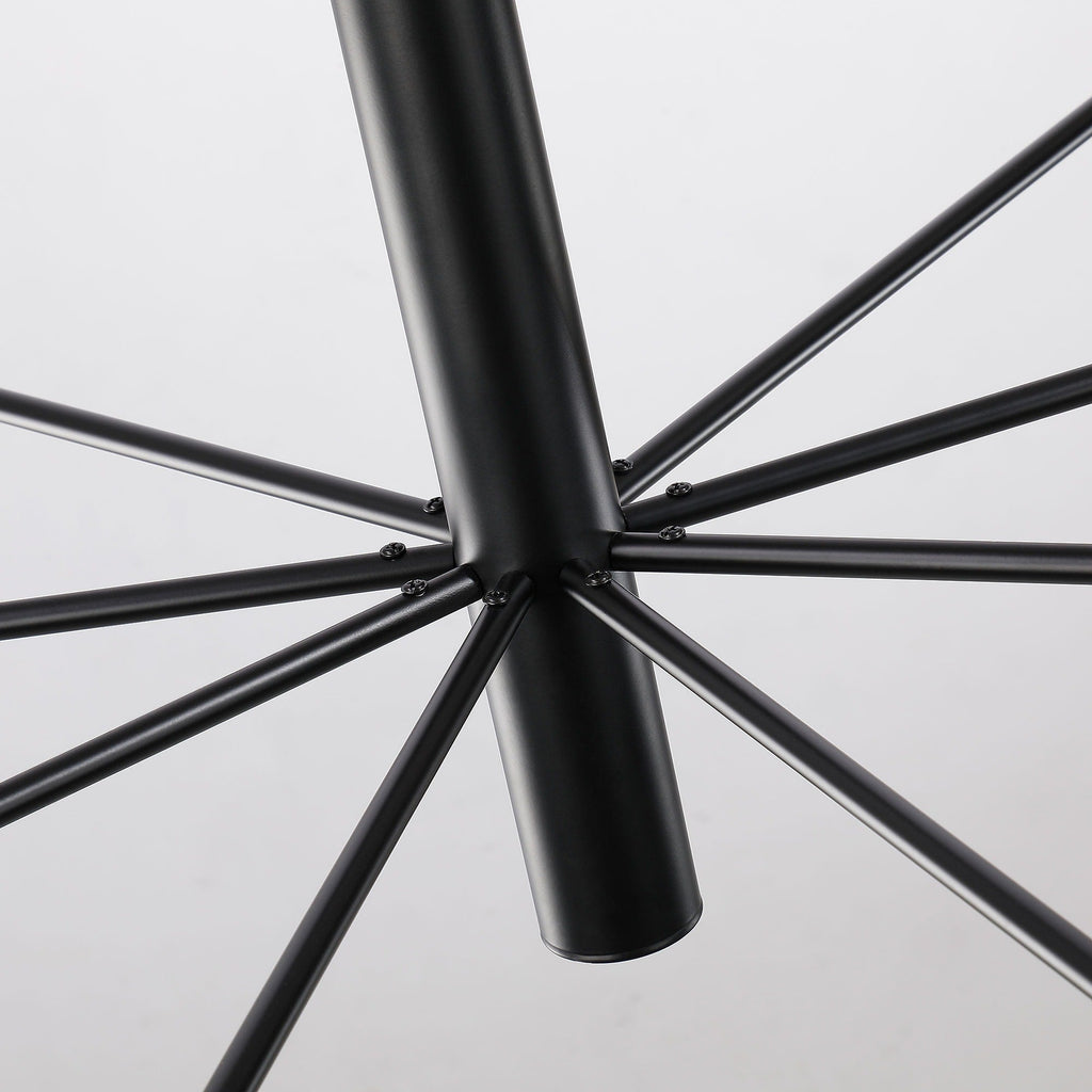 Minimalistischer Kerzenleuchter mit 15 Leuchten, 2-stufig, antikes Design – 48