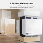 24-Zoll-Wein-/Getränkekühlschrank, 20 Flaschen/60 Dosen, Zweizonen-Kühlschrank – 24 Zoll