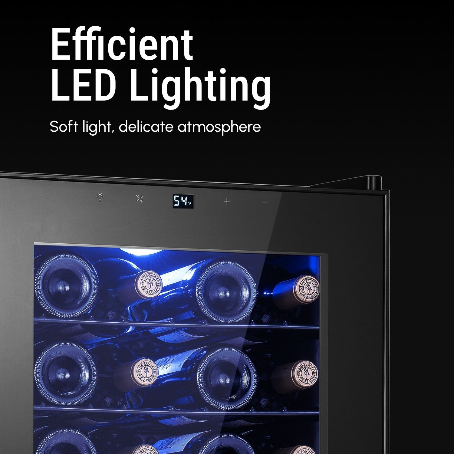 17 Zoll (43 cm) Weinkühlschrank für 28 Flaschen, Edelstahl-Weinkühler für den privaten und gewerblichen Gebrauch