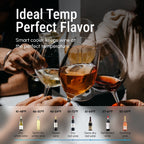 17 Zoll (43 cm) Weinkühlschrank für 28 Flaschen, Edelstahl-Weinkühler für den privaten und gewerblichen Gebrauch