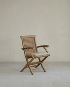 Klappbarer Esszimmerstuhl für den Außenbereich