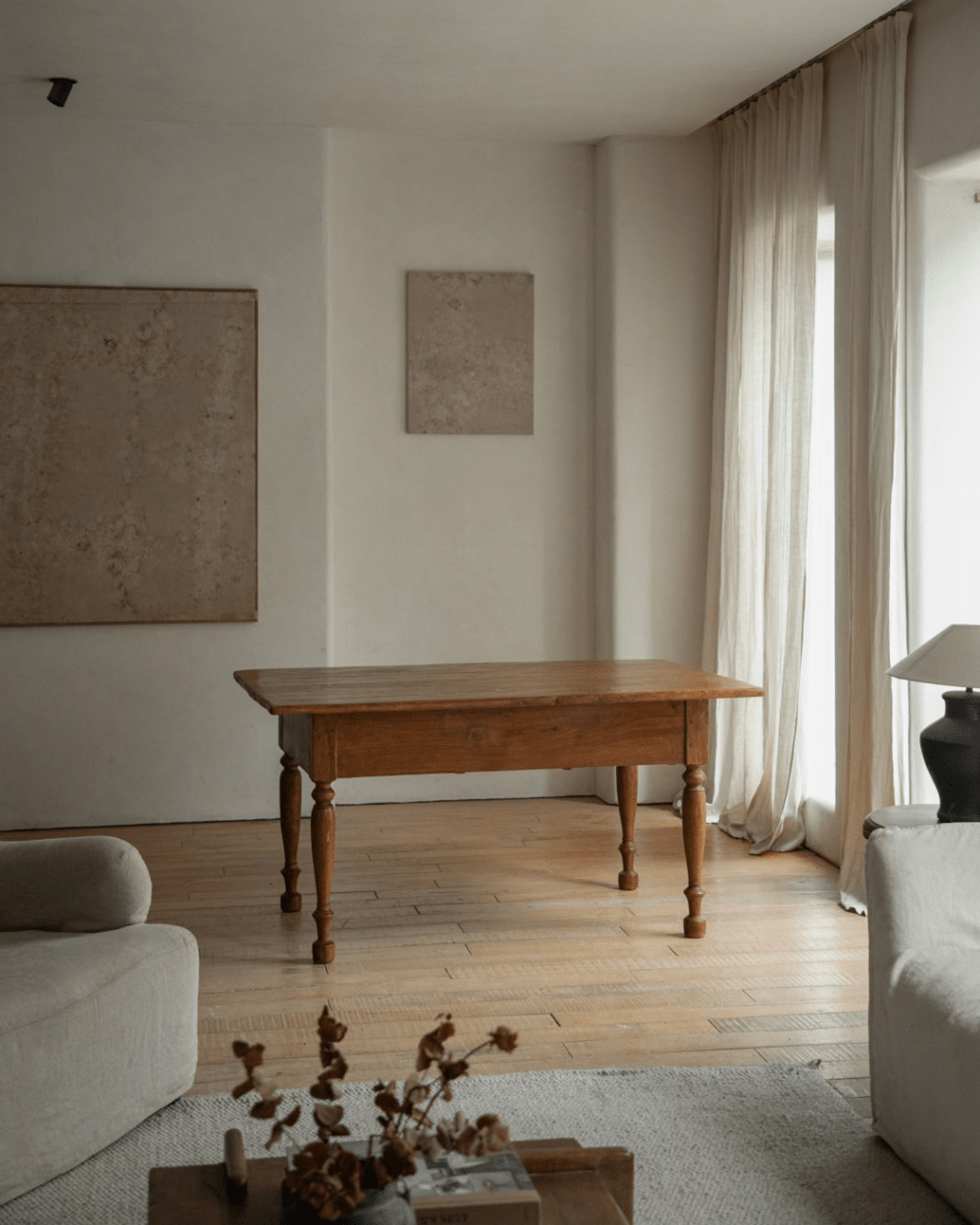 Indonesian Vintage Teak Wood Tables