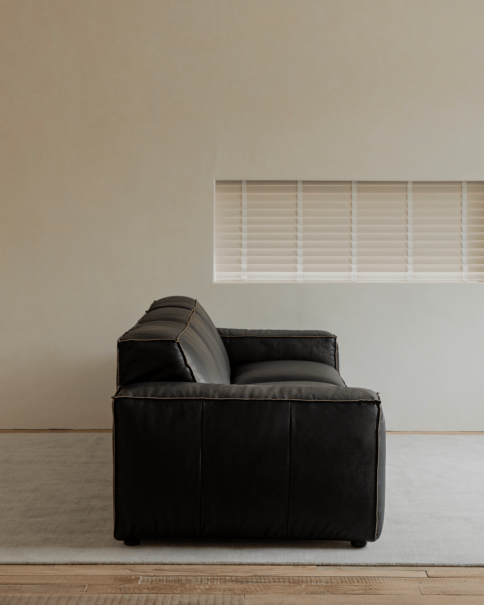 Botan Leather Sectional Sofa