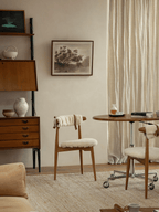 Herzförmiger Esszimmerstuhl