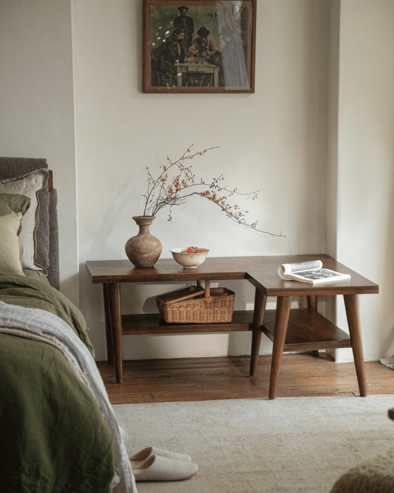 Indonesian Vintage Teak Wood Tables
