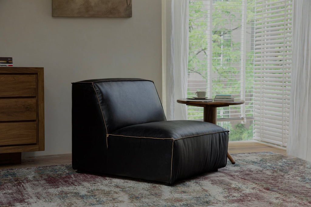 Botan Leather Sectional Sofa