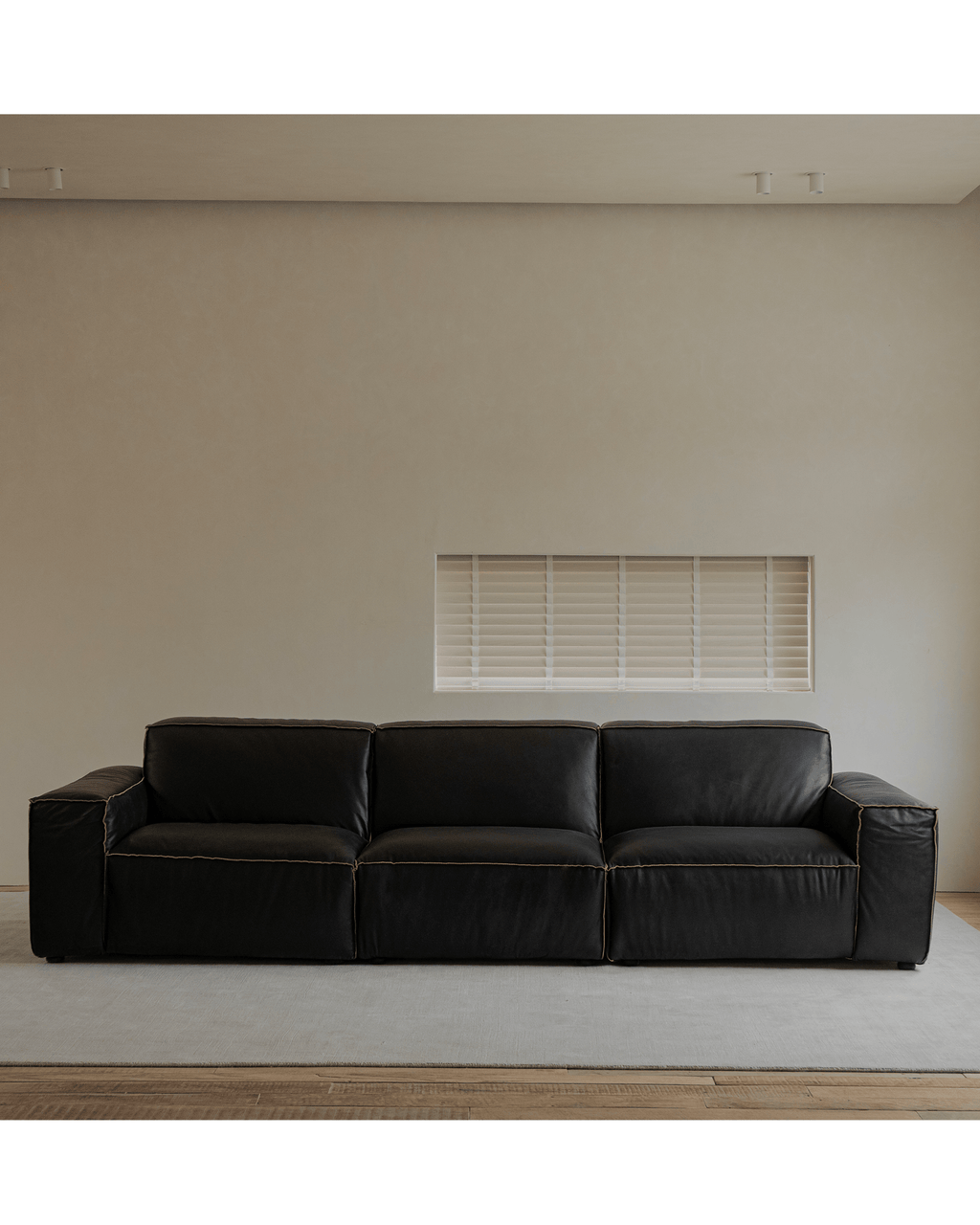 Botan Leather Sectional Sofa